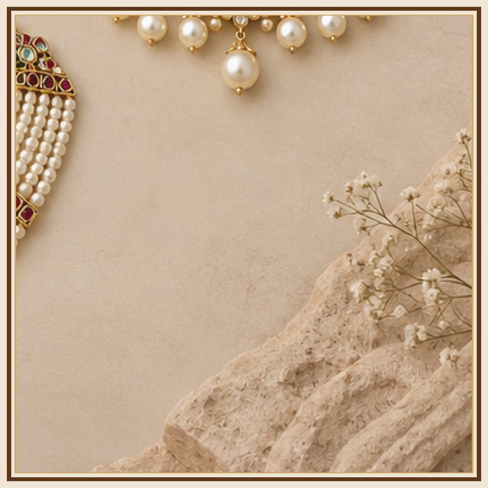 Kamal Sarovar Moti-Style Necklace Heritage Edition