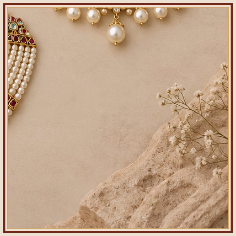 Kamal Sarovar Moti-Style Necklace Heritage Edition