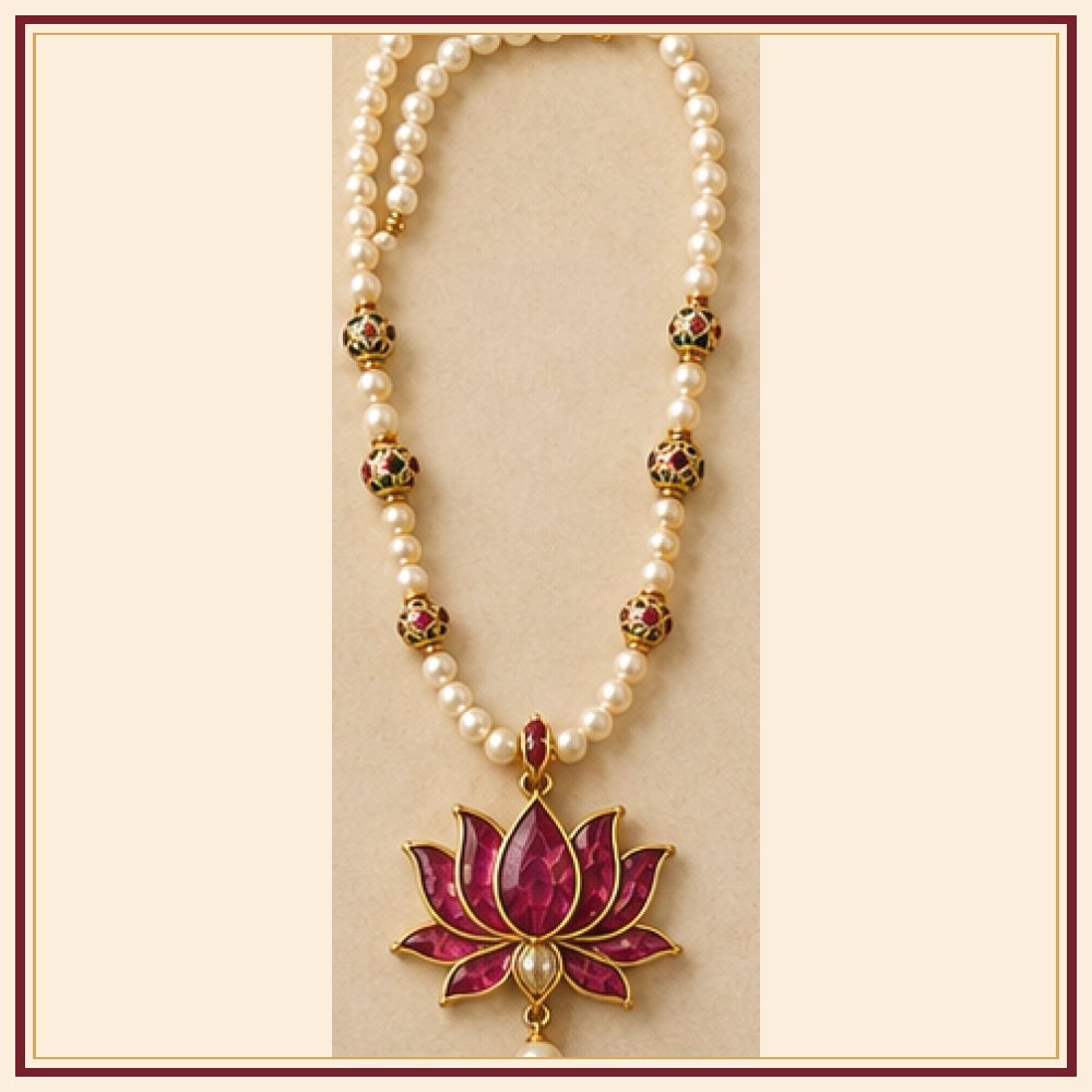 Kamal Sarovar Moti-Style Rani Haar Heritage Edition