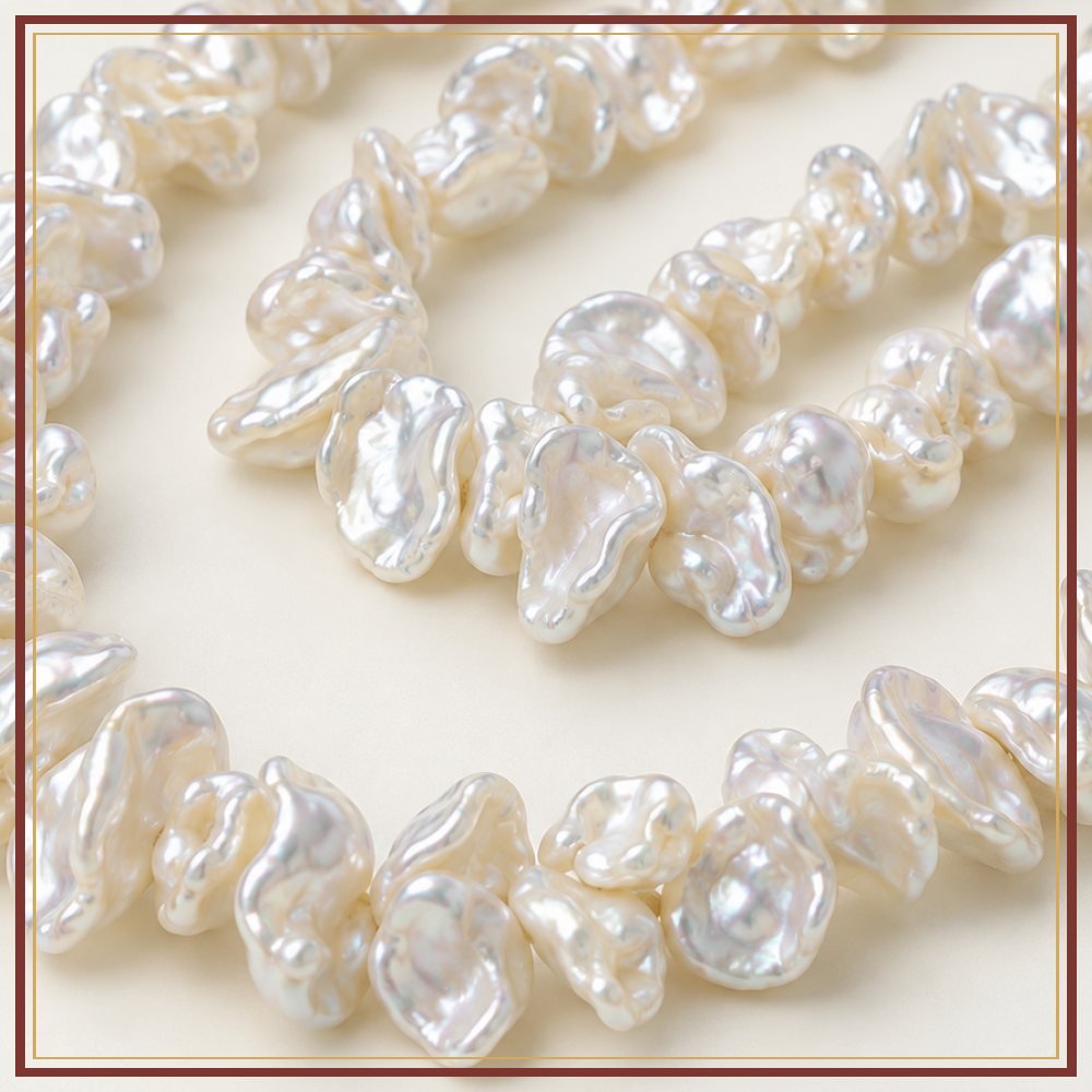 Keshi Pearl String – 5–7 mm