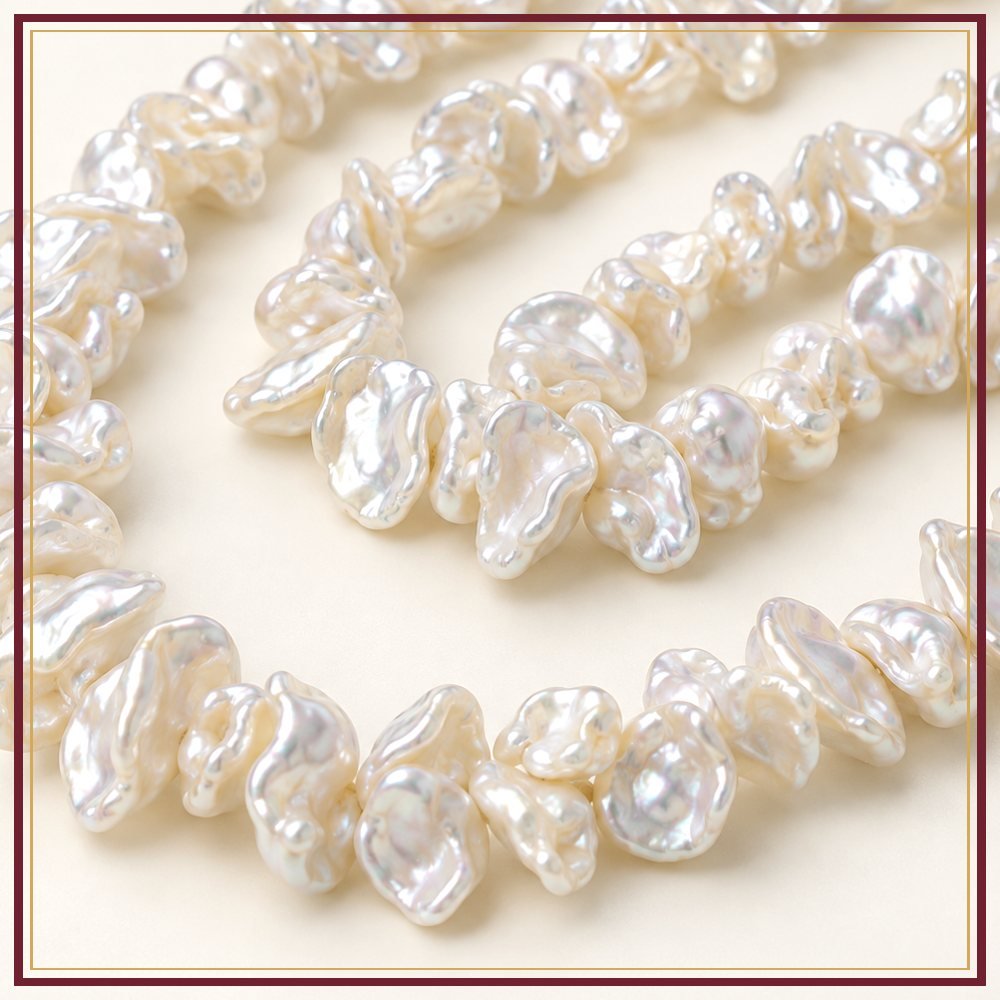 Keshi Pearl String – 7–9 mm