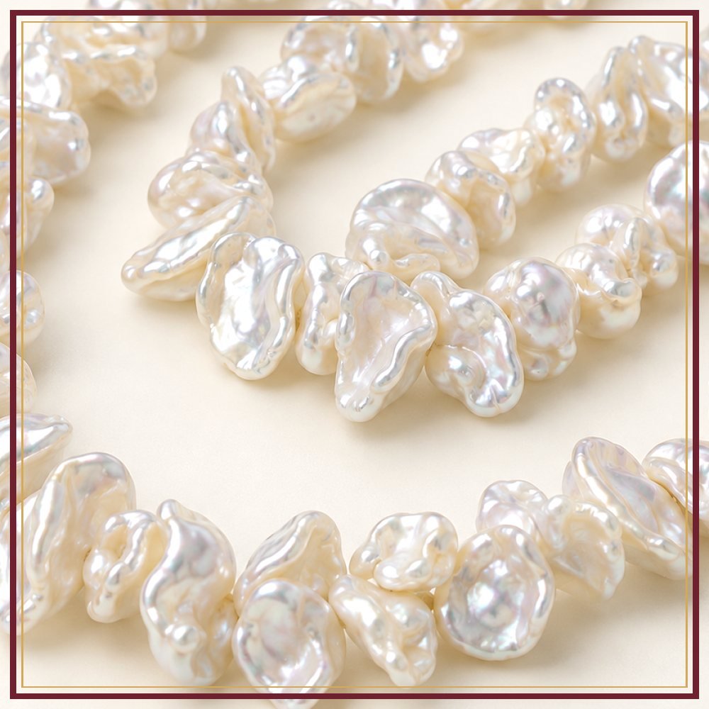 Keshi Pearl String – 7–9 mm