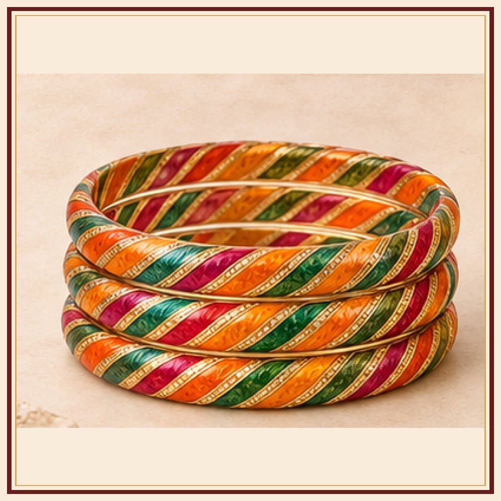 Leheriya Meenakari Kada Heritage Edition