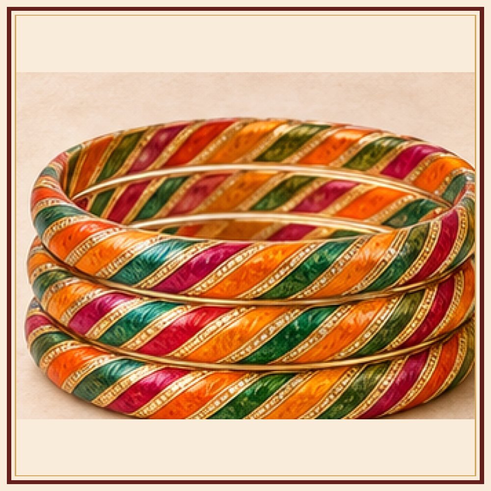 Leheriya Meenakari Kada Heritage Edition