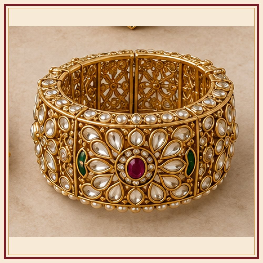 Leheriya Moti-Style Bracelet Heritage Edition