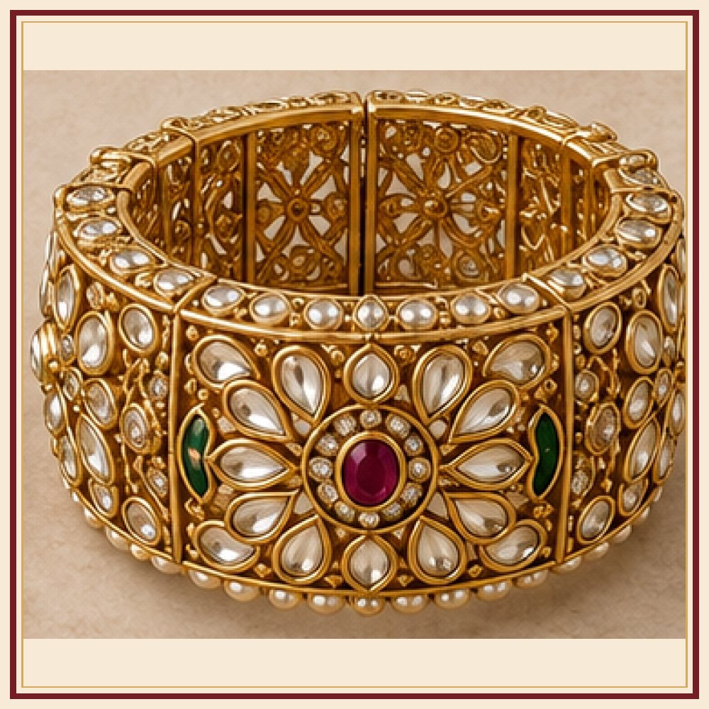 Leheriya Moti-Style Bracelet Heritage Edition