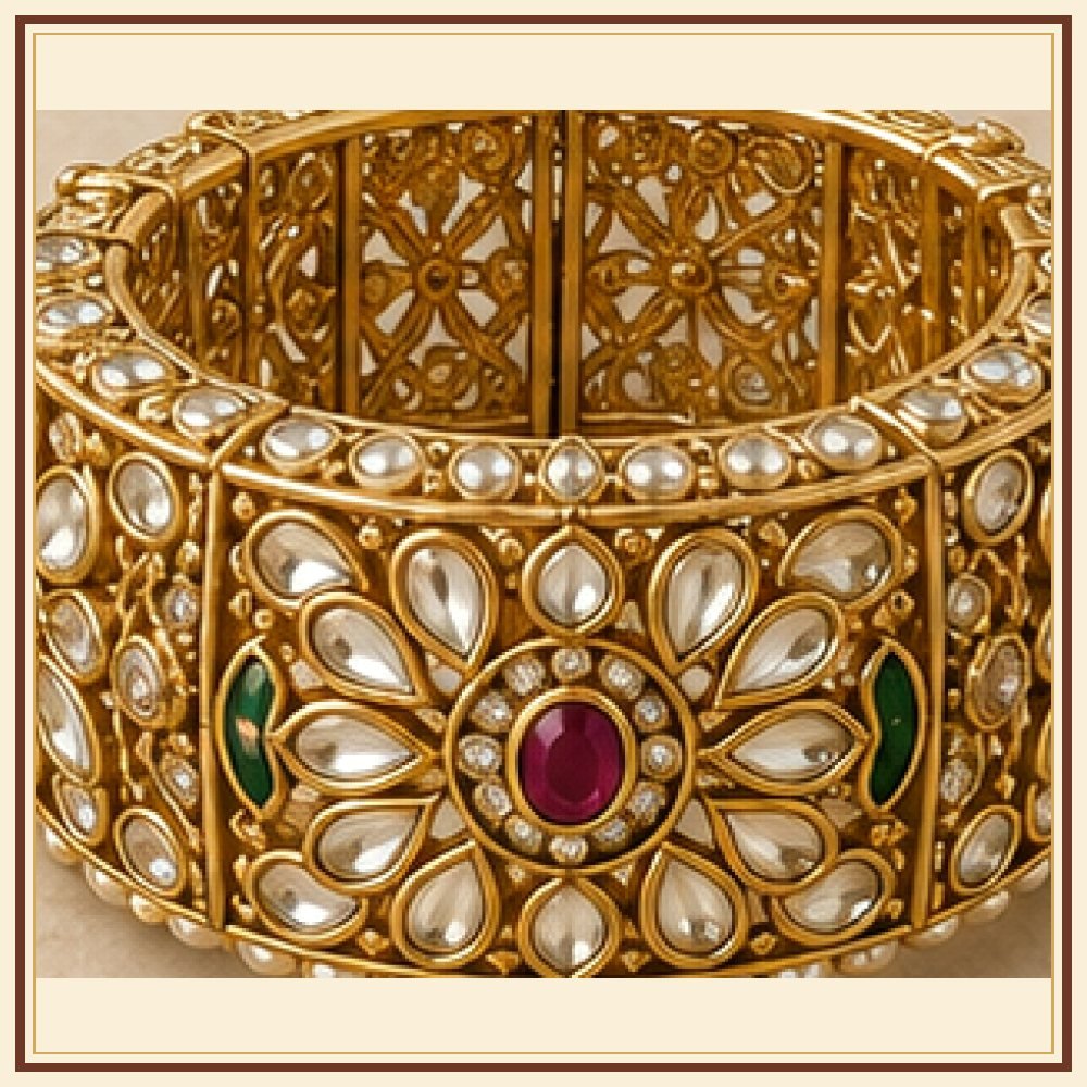 Leheriya Moti-Style Bracelet Heritage Edition