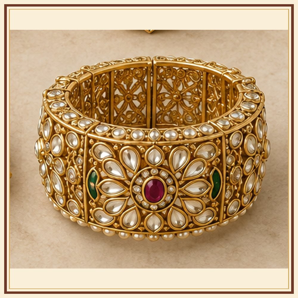 Leheriya Moti-Style Bracelet Heritage Edition