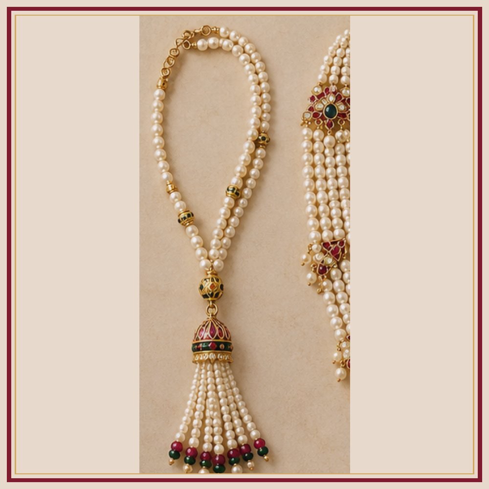 Leheriya Moti-Style Rani Haar Heritage Edition