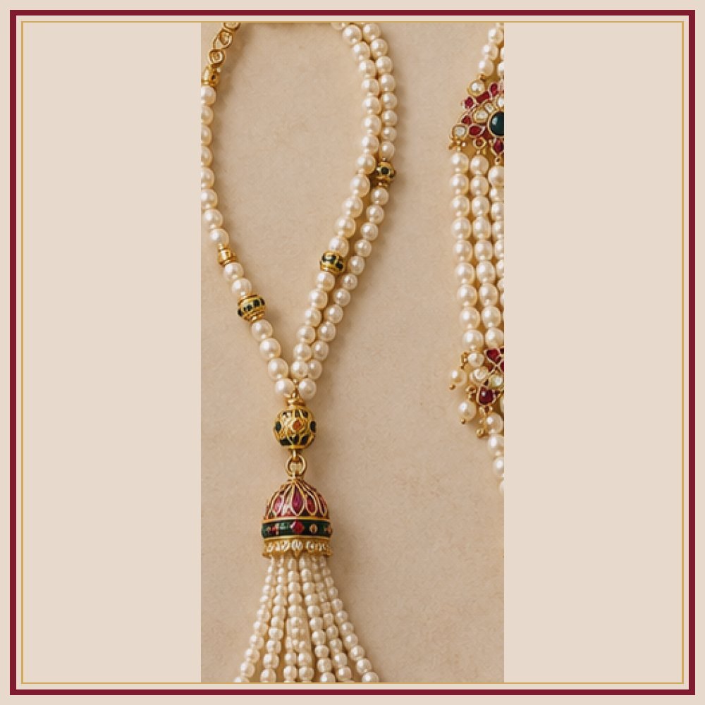 Leheriya Moti-Style Rani Haar Heritage Edition