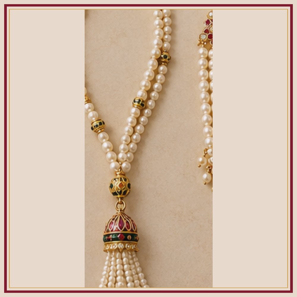 Leheriya Moti-Style Rani Haar Heritage Edition