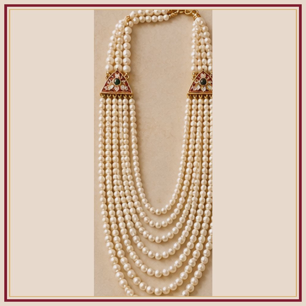 Leheriya Moti-Style Rani Haar Heritage Edition
