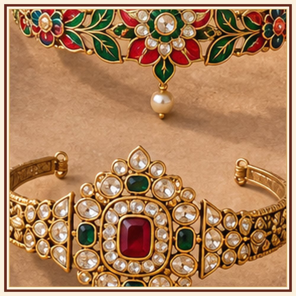 Lok Ghungroo Bell-Fringe Armlet
