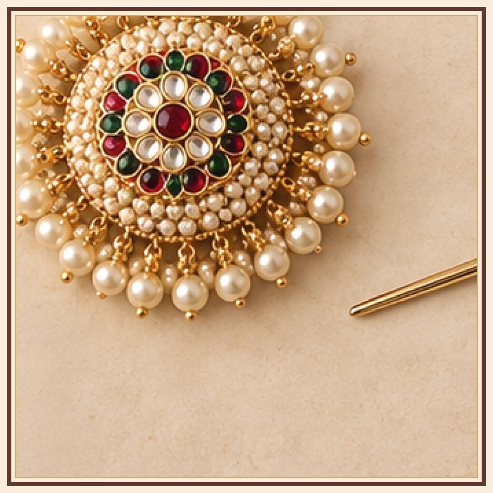 Maharani Jhalar Chain Mathapatti