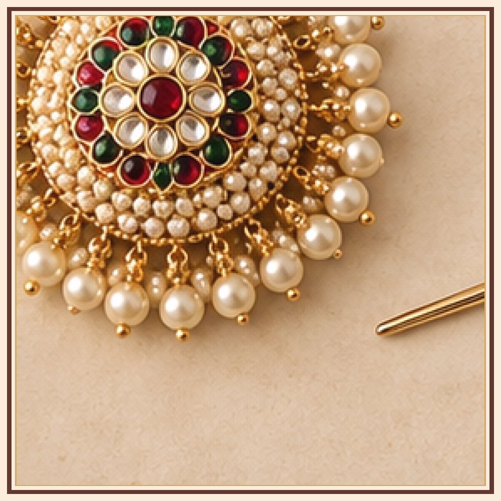 Maharani Jhalar Chain Mathapatti