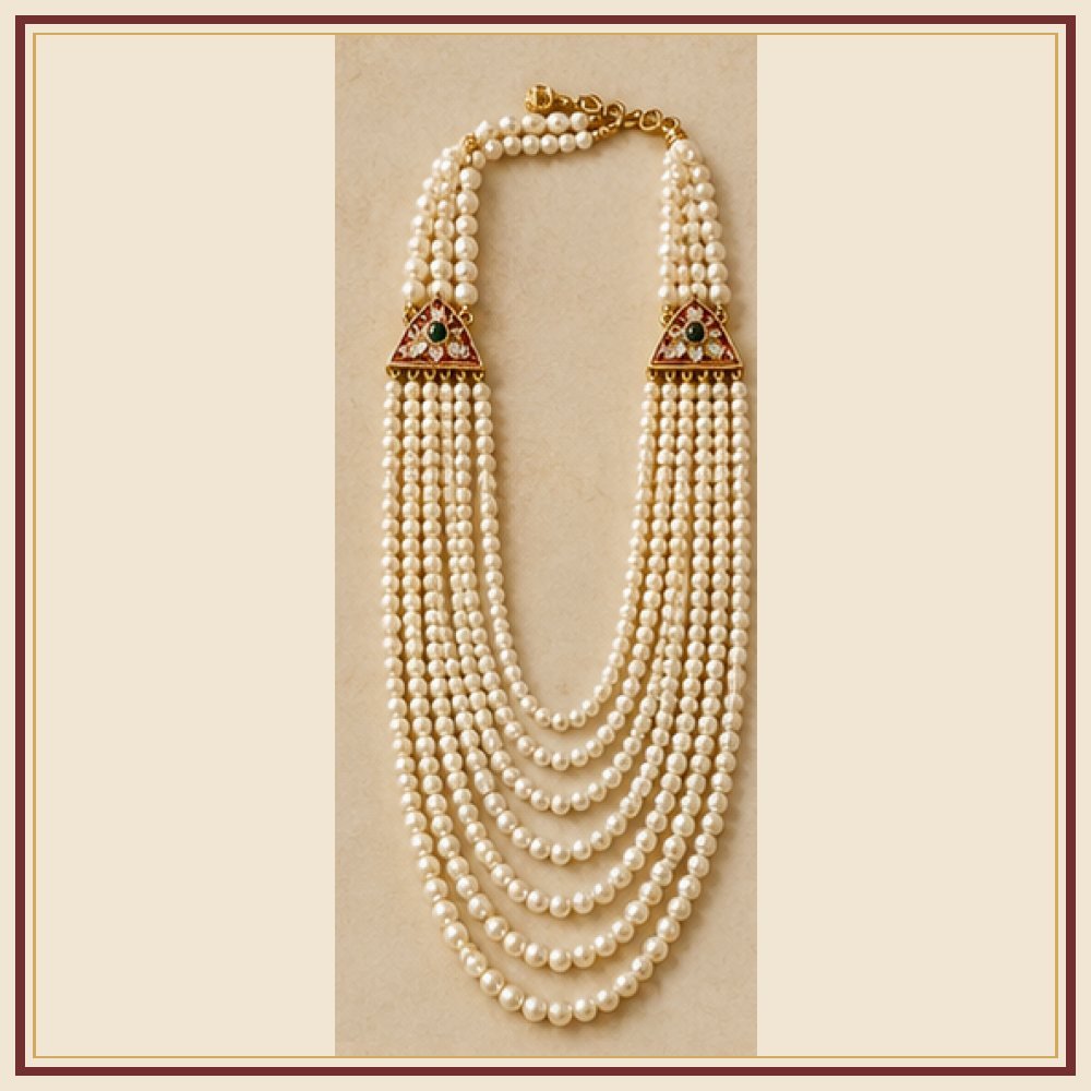 Maharani Panchlada Moti Collar