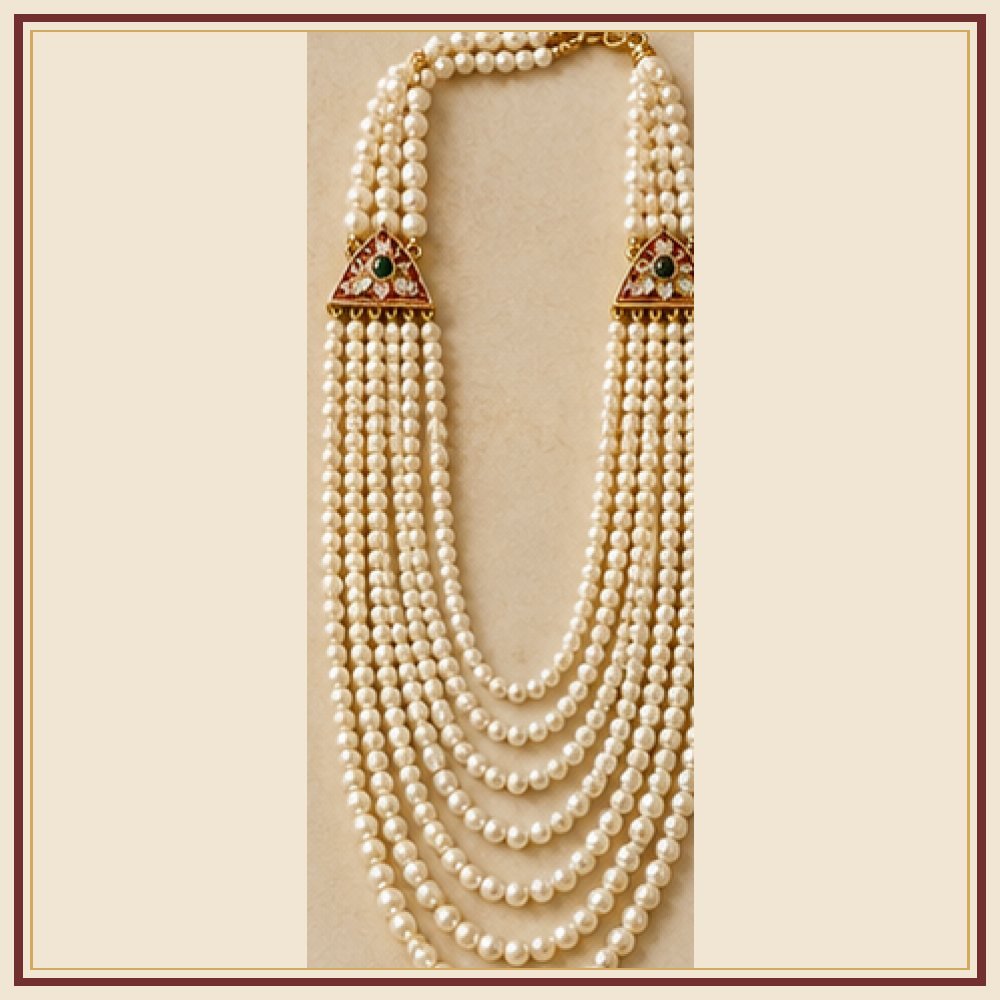 Maharani Panchlada Moti Collar