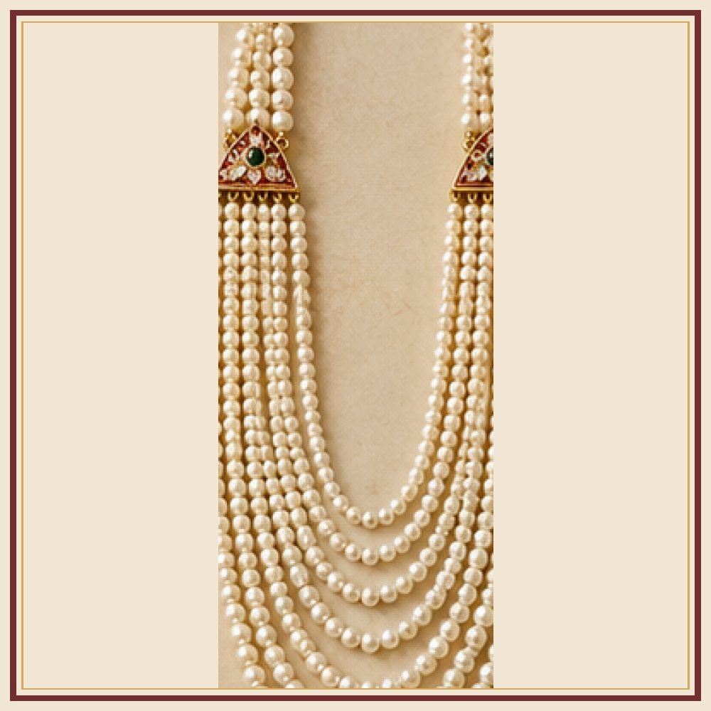 Maharani Panchlada Moti Collar