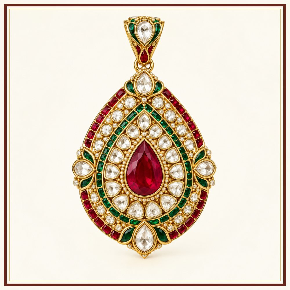 Maru Tara Kundan-Style Ornament Heritage Edition