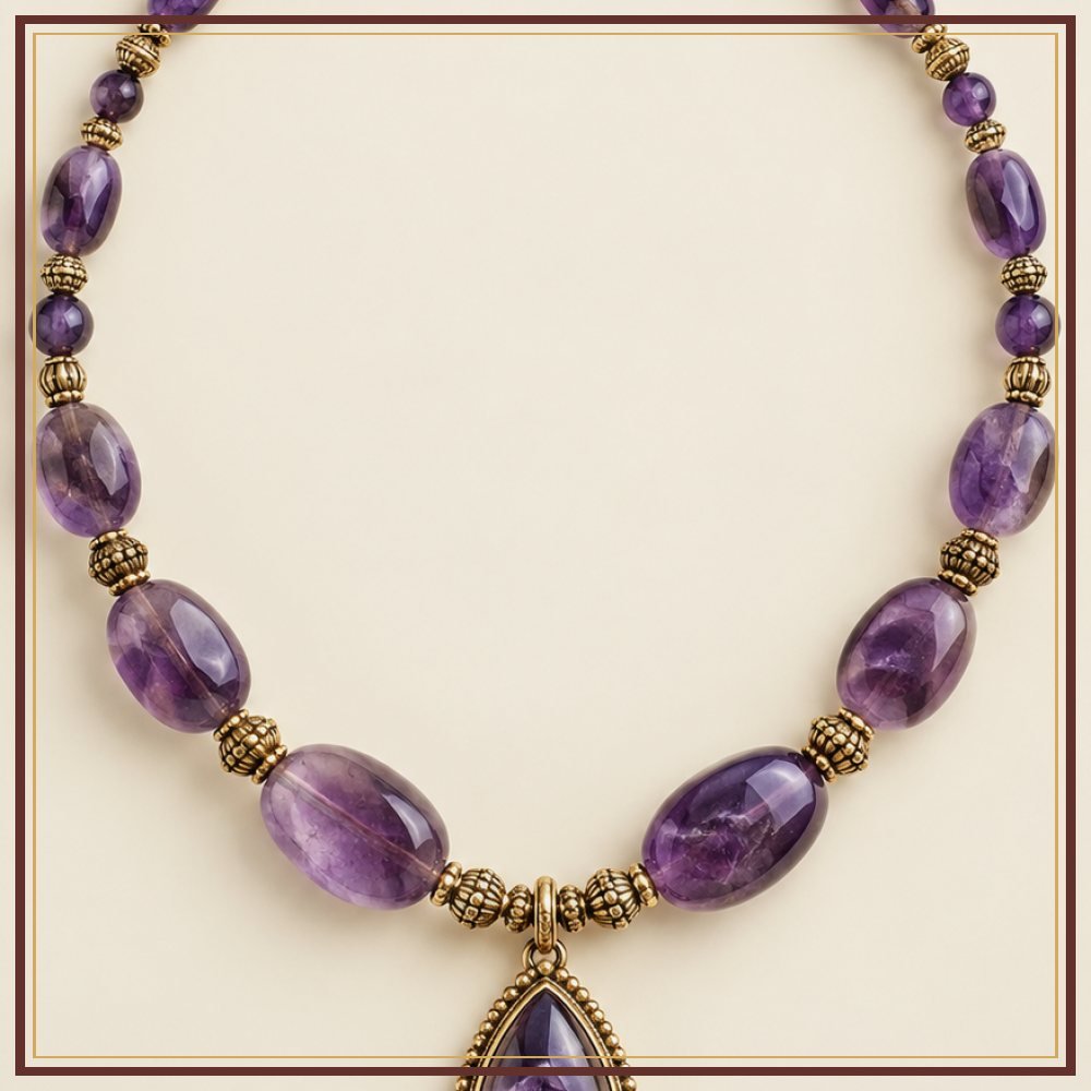 Maru Tara Semi-Precious-Style Necklace Heritage Edition