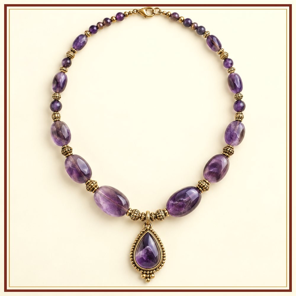 Maru Tara Semi-Precious-Style Necklace Heritage Edition