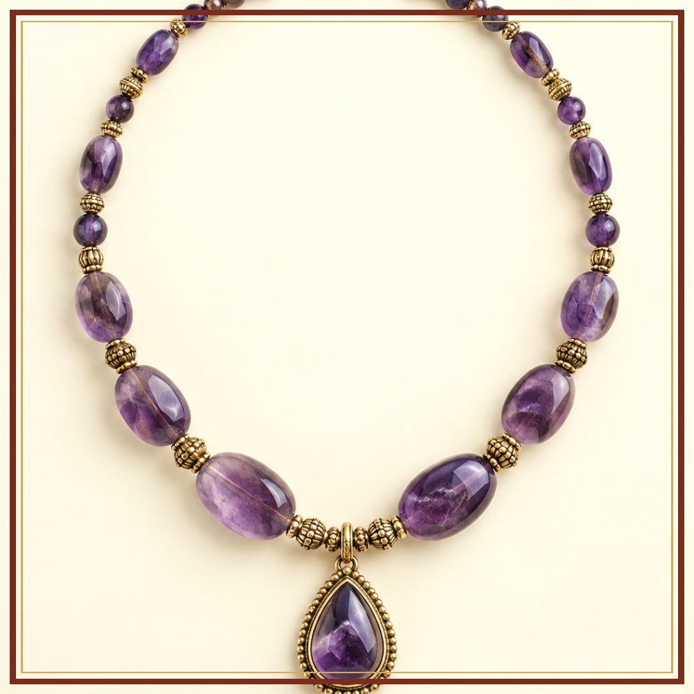 Maru Tara Semi-Precious-Style Necklace Heritage Edition