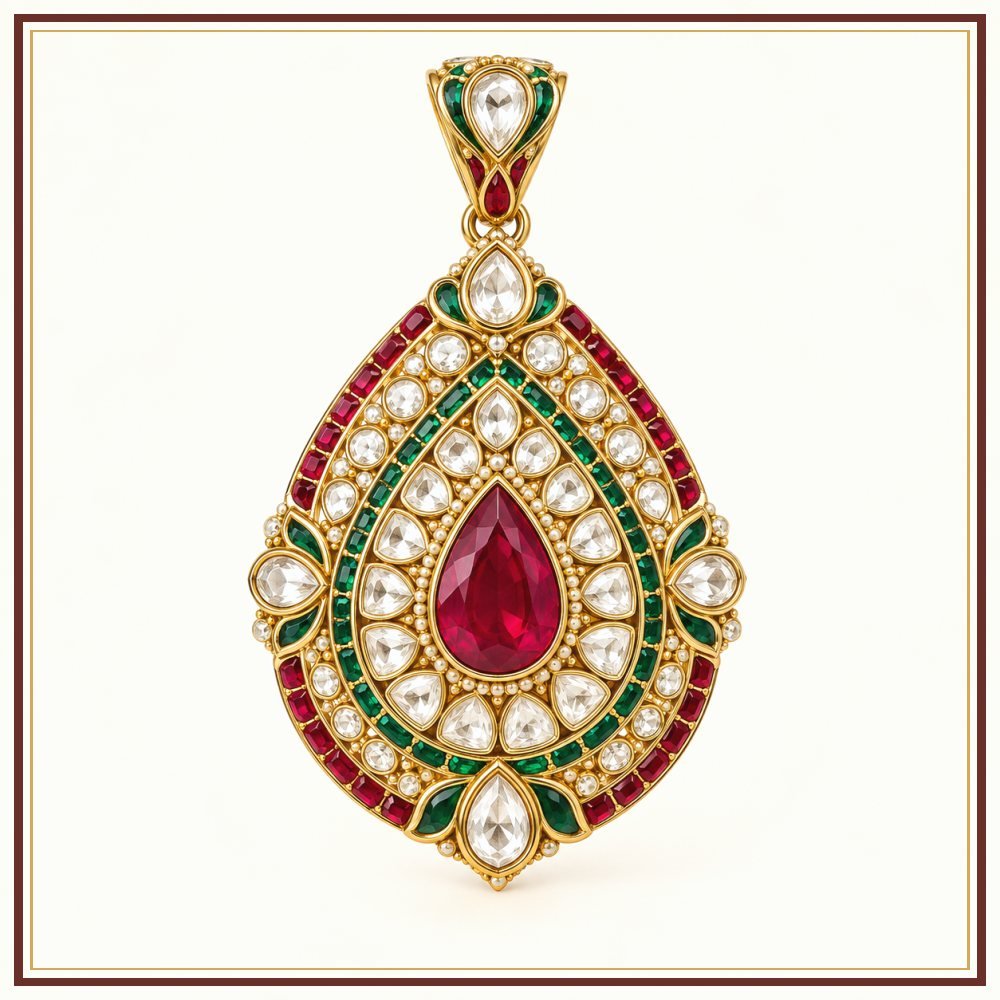 Mor Pankh Lac-Style Ornament Heritage Edition