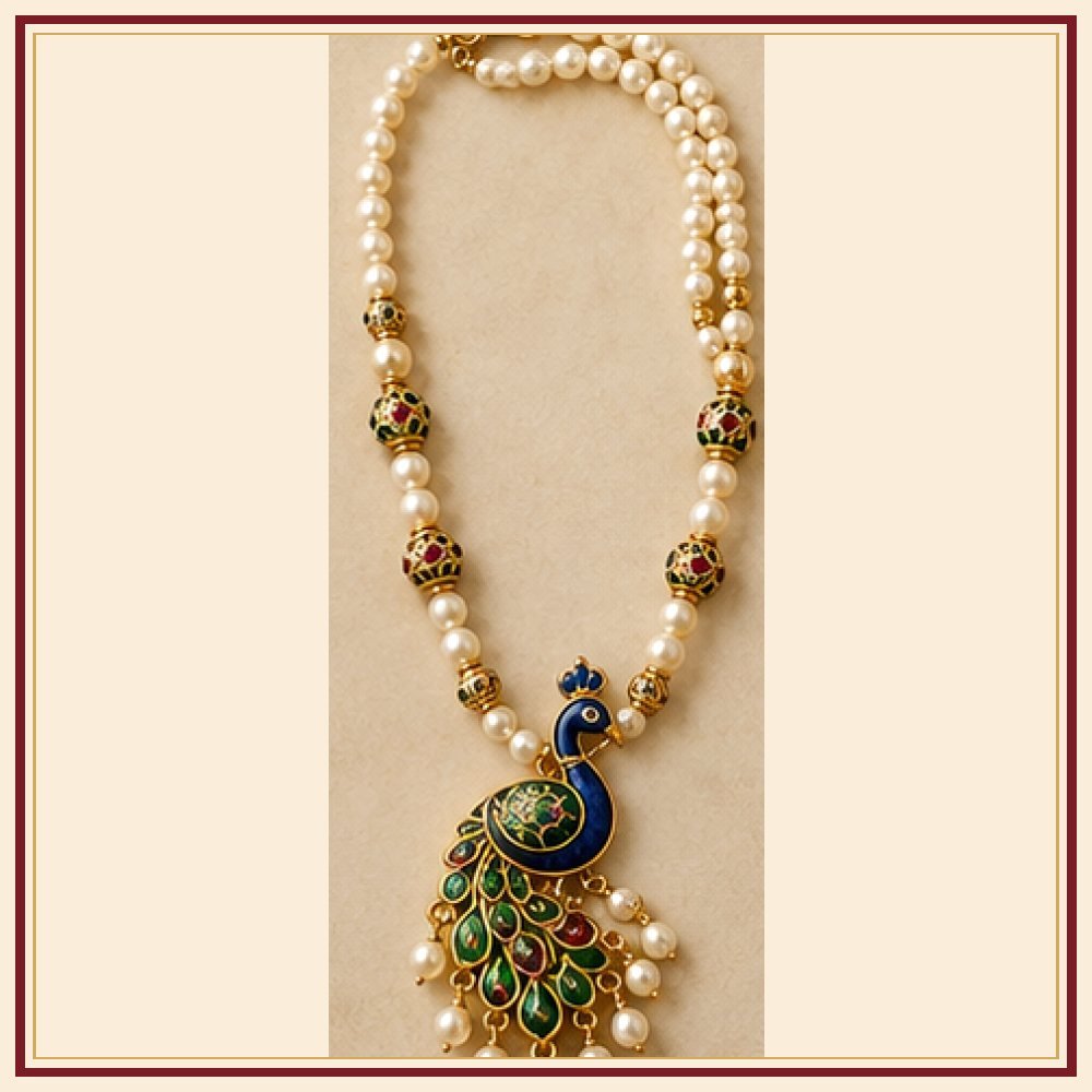 Mor Pankh Moti-Style Rani Haar Heritage Edition