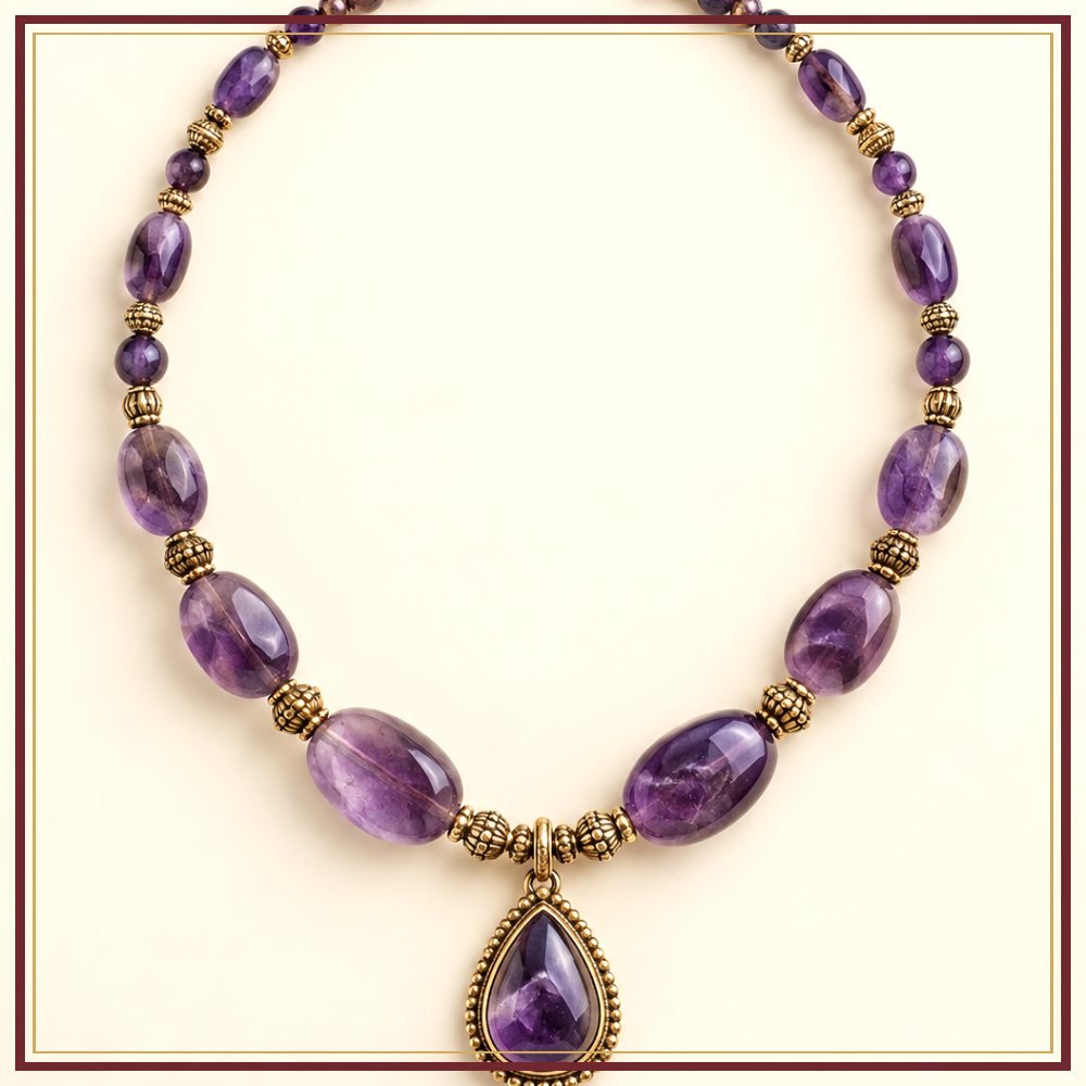 Mor Pankh Semi-Precious-Style Necklace Heritage Edition