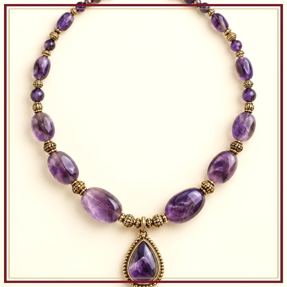 Mor Pankh Semi-Precious-Style Necklace Heritage Edition