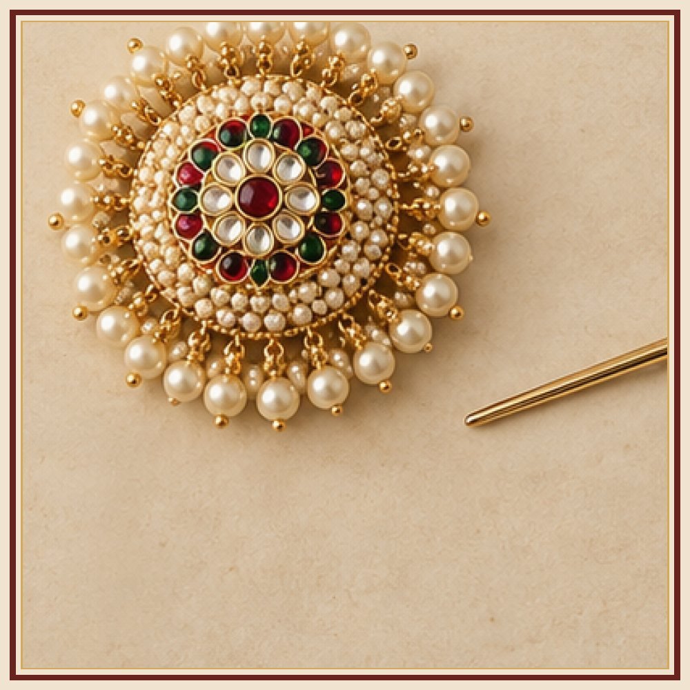 Neel Mor Rajputana Hair Pin