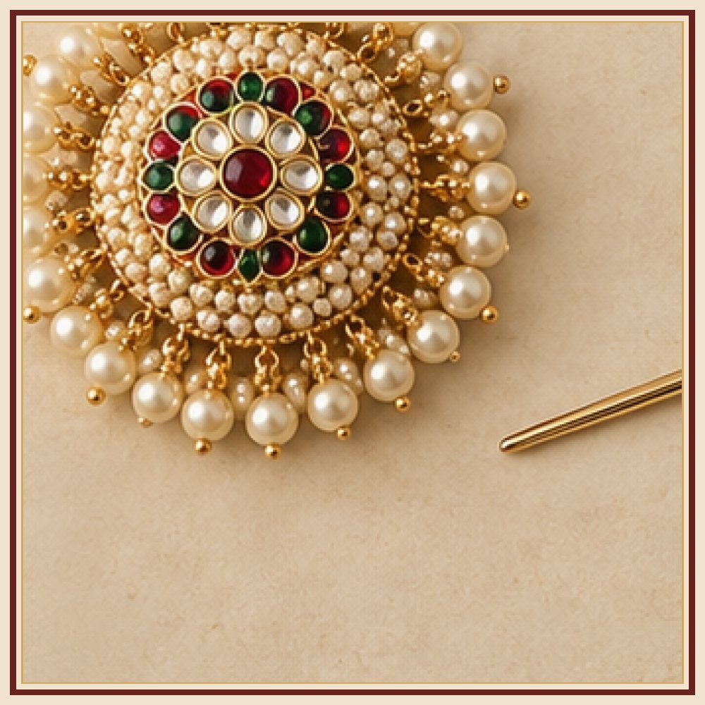 Neel Mor Rajputana Hair Pin