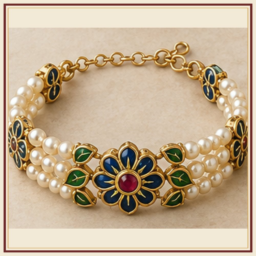 Panch Dhara Rajsi Moti Bracelet