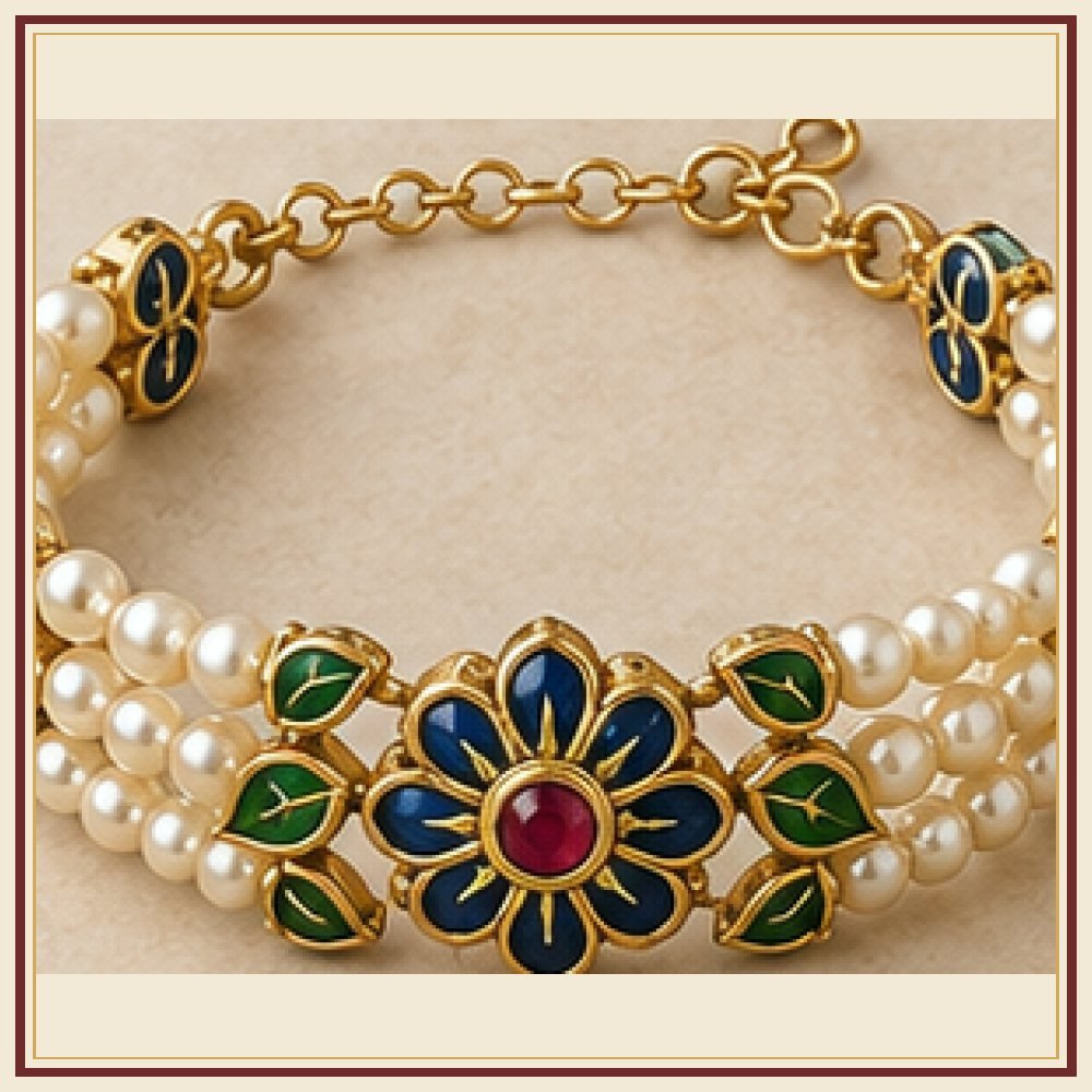 Panch Dhara Rajsi Moti Bracelet