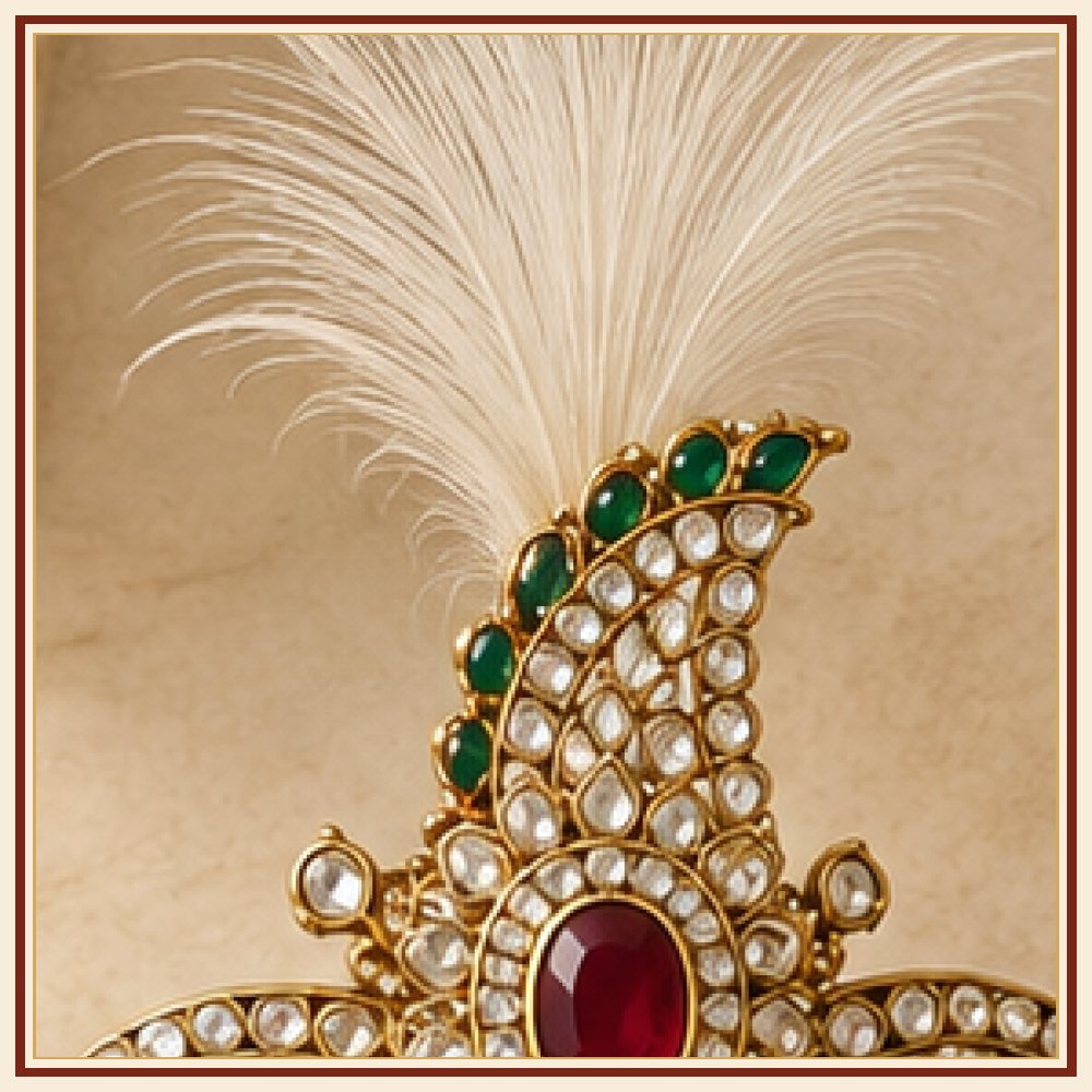 Panna Phool Men’s Ear Stud Pair
