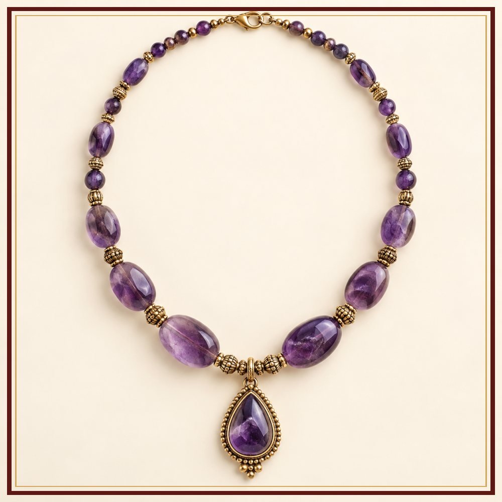 Peridot Hariyali Necklace