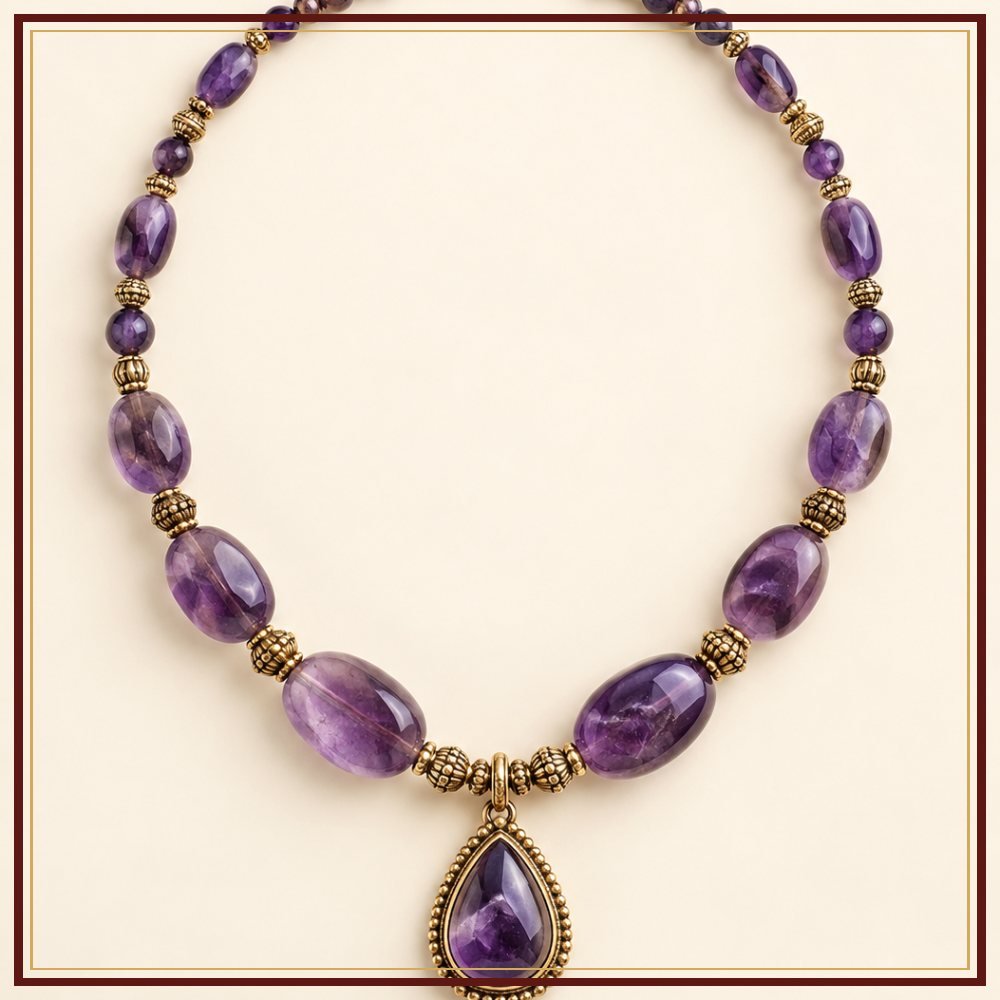 Peridot Hariyali Necklace