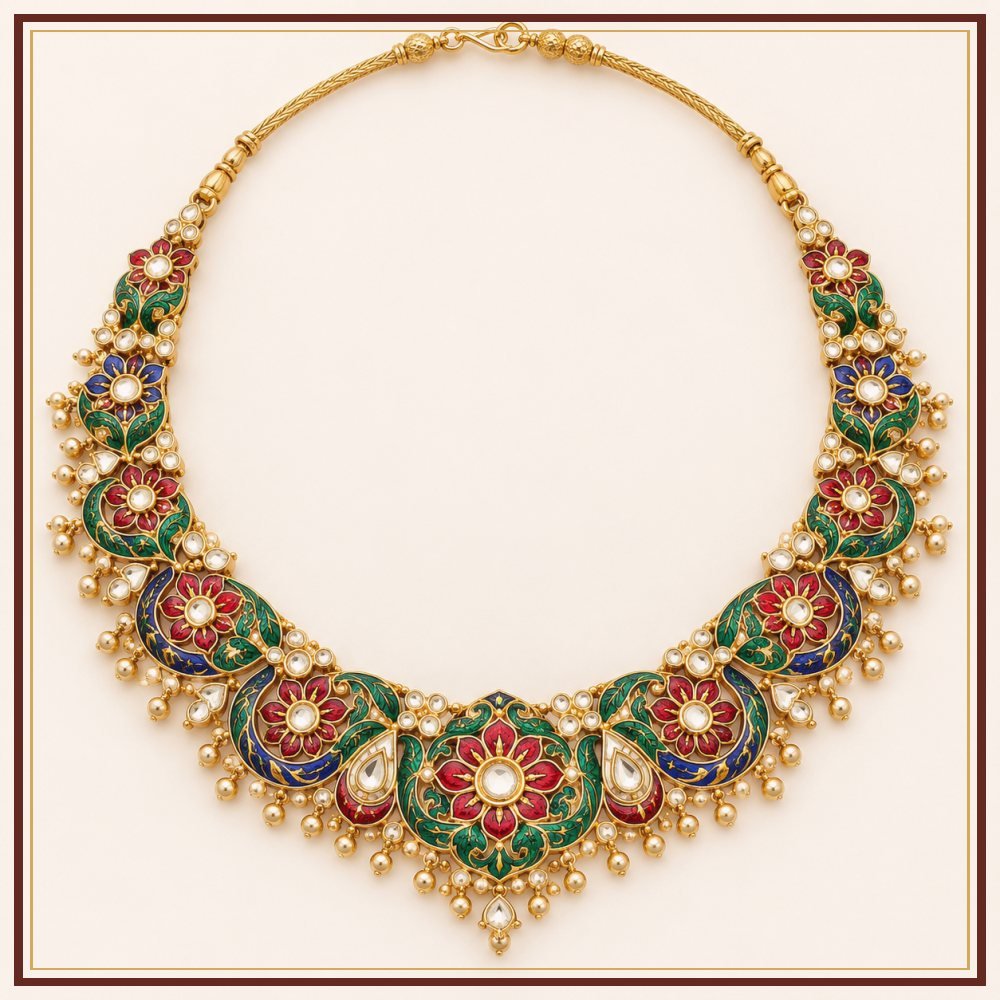 Phool Patti Aad Necklace