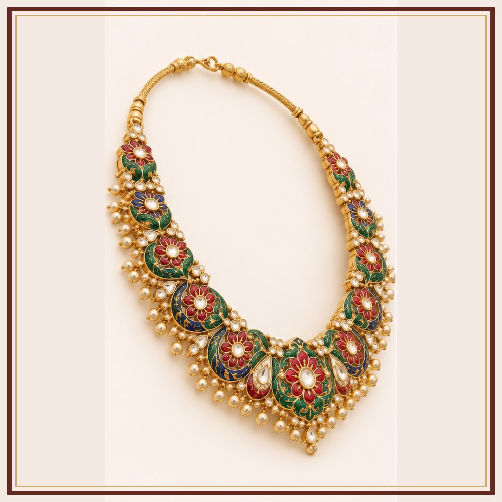 Phool Patti Aad Necklace