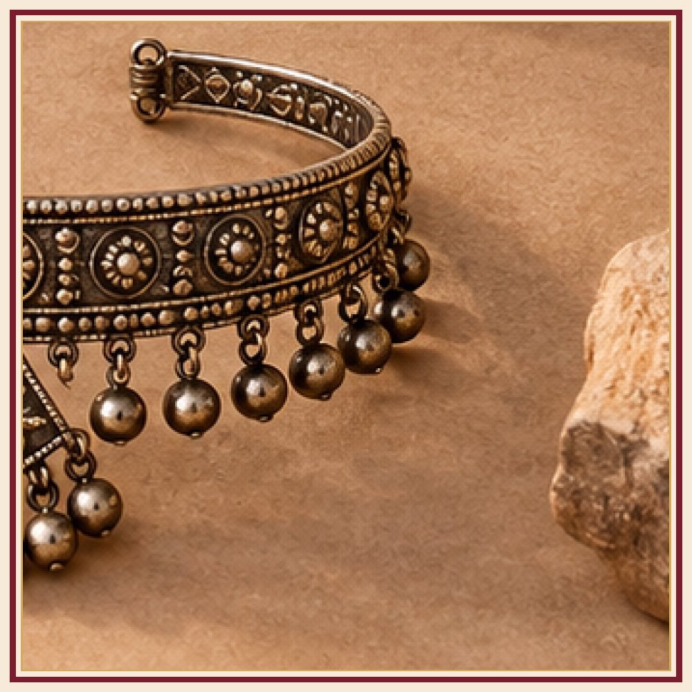 Phool Patti Meenakari-Style Armlet