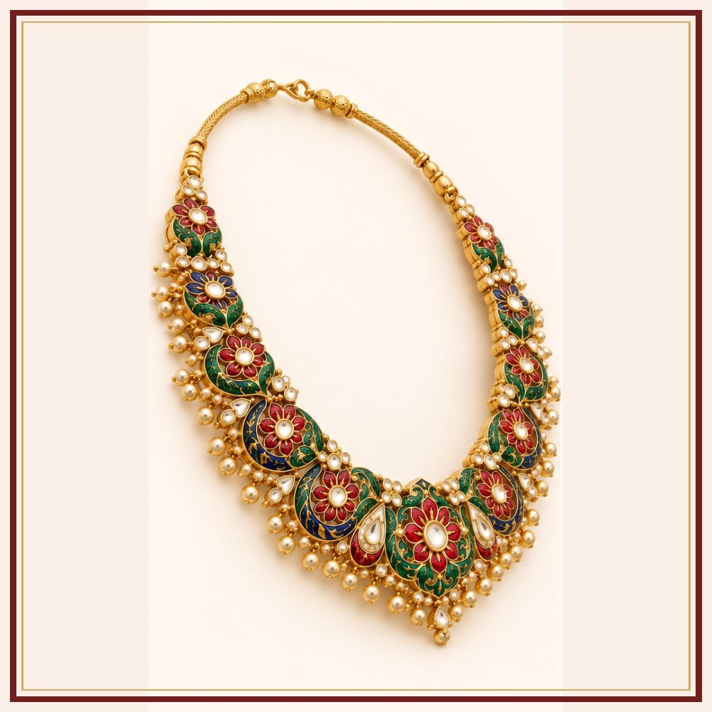 Phool Patti Rajasthani Bridal Jewellery Set