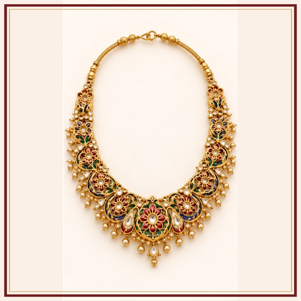 Phool Patti Rajasthani Bridal Jewellery Set