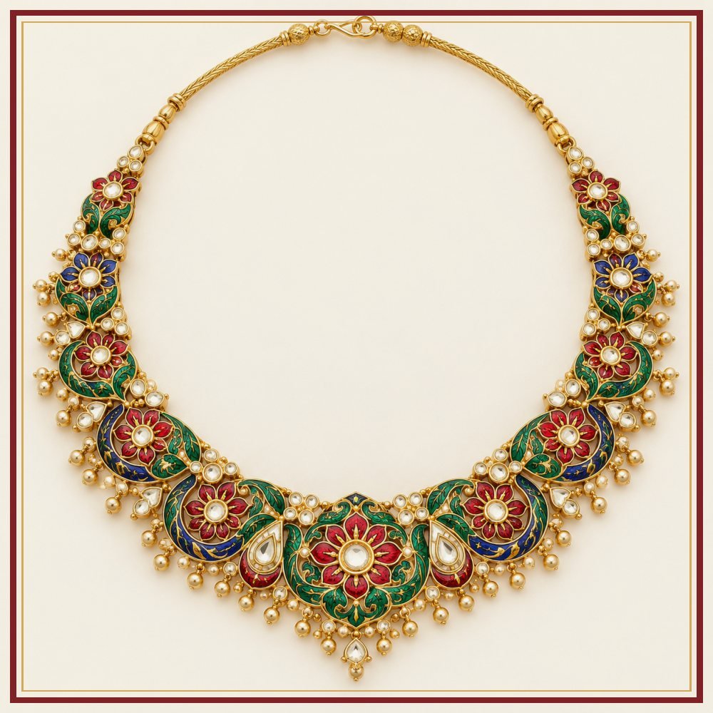 Raj Mandala Aad Necklace