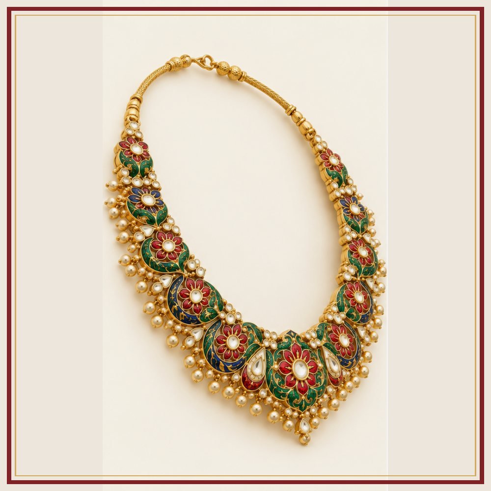 Raj Mandala Aad Necklace