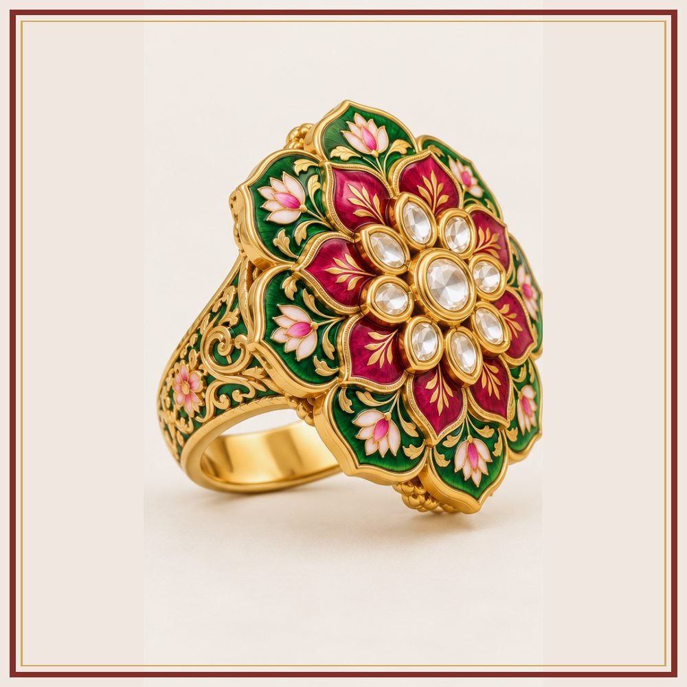 Raj Mandala Bichhiya Toe Ring Pair