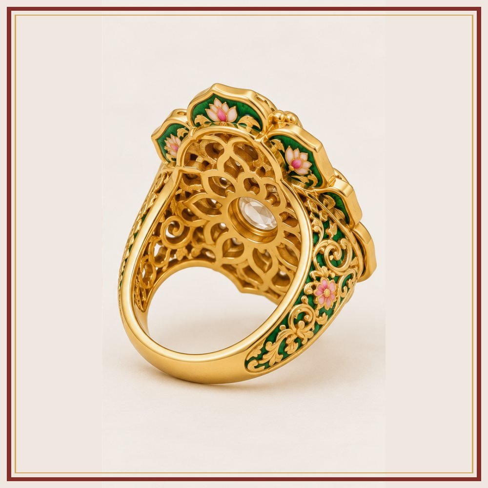 Raj Mandala Bichhiya Toe Ring Pair