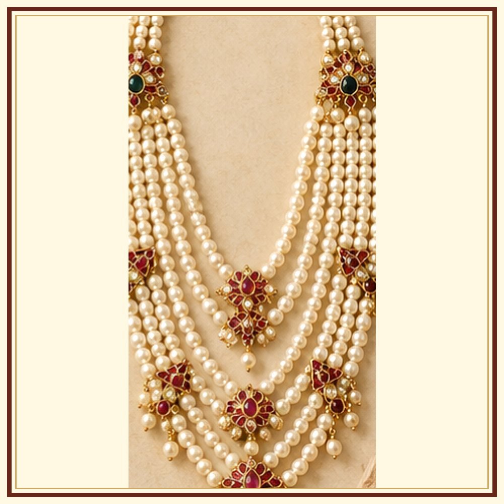 Raj Mandala Moti-Style Rani Haar Heritage Edition