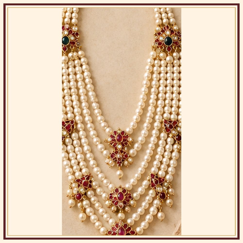 Raj Mandala Moti-Style Rani Haar Heritage Edition