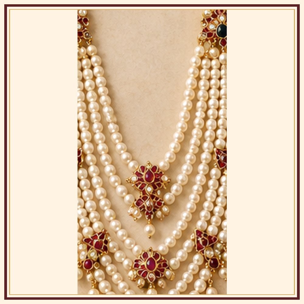 Raj Mandala Moti-Style Rani Haar Heritage Edition