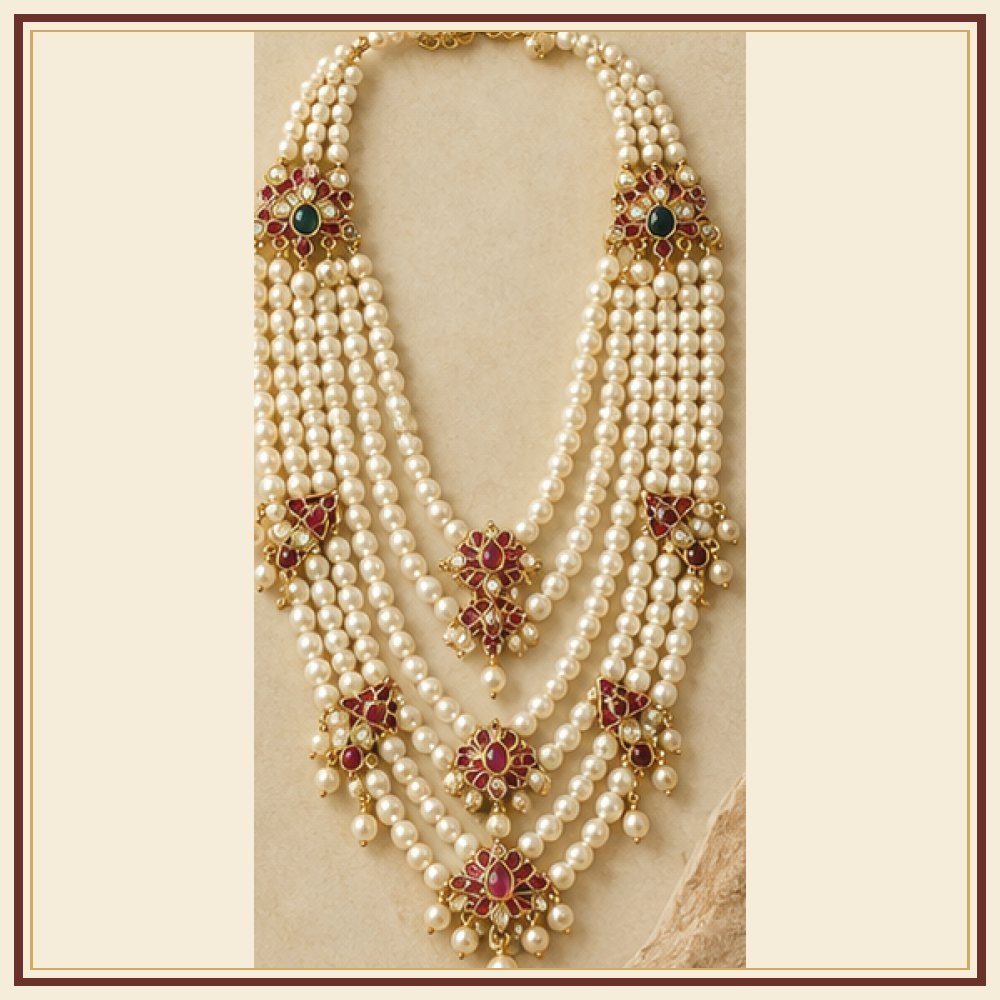 Raj Mandala Moti-Style Rani Haar Heritage Edition